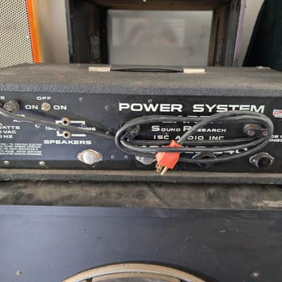 Earth Sound Research Concertmaster PA Mid 70’s - Black Tolex image 4