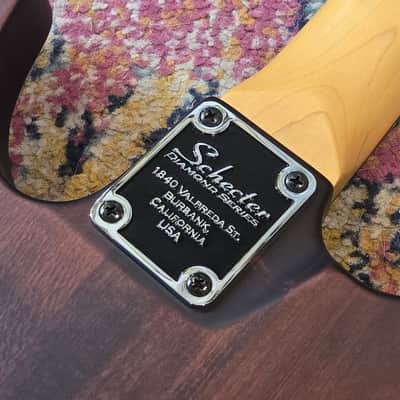 Schecter Omen-6 2001 - 2002 - Walnut Satin image 5
