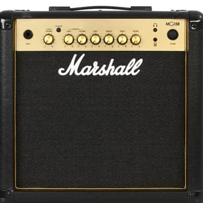 Marshall MG15GR 1 x 8-inch 15-watt Combo Amp with Reverb image 1