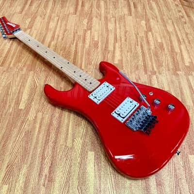 🔥2021🔥 Kramer Pacer Classic FR Special~ Scarlet Red Metallic~ Floyd Rose HH! Red image 2