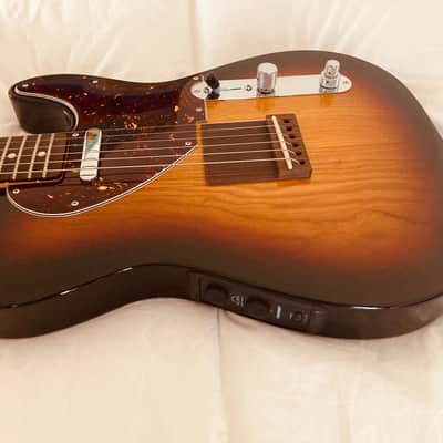 Fender Acoustasonic Telecaster 2010 - 2012 Sunburst image 3