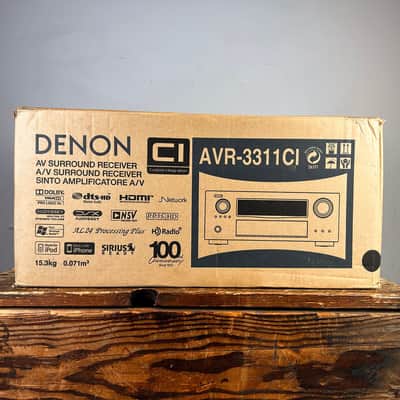Denon AVR-3311-CI AVR Receiver with HDMI, Phono Preamp and iPhone Connectivity image 10