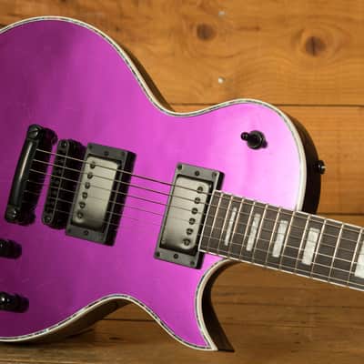Jackson Pro Series Signature Marty Friedman MF-1 - Ebony - Purple Mirror image 5