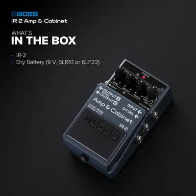 Boss IR-2 Amp and IR Cabinet Pedal image 7