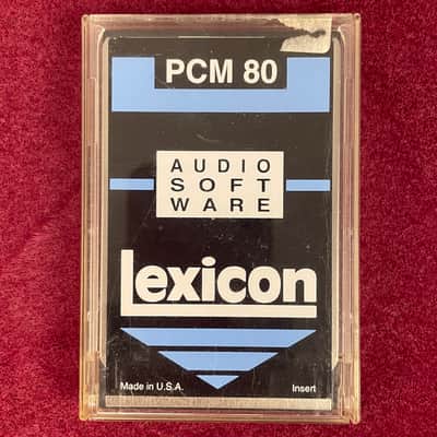 Lexicon PCM 80 Dual FX V1.0 Algorithm Card image 3