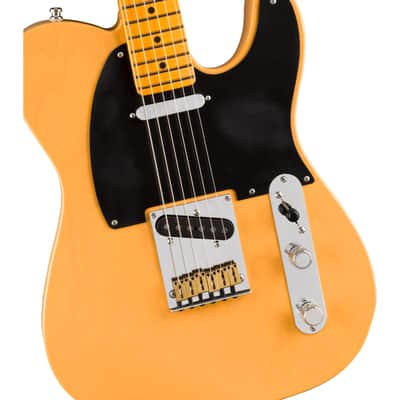 Fender American Ultra Luxe Vintage '50s Telecaster MN Butterscotch Blonde - Electric Guitar image 3