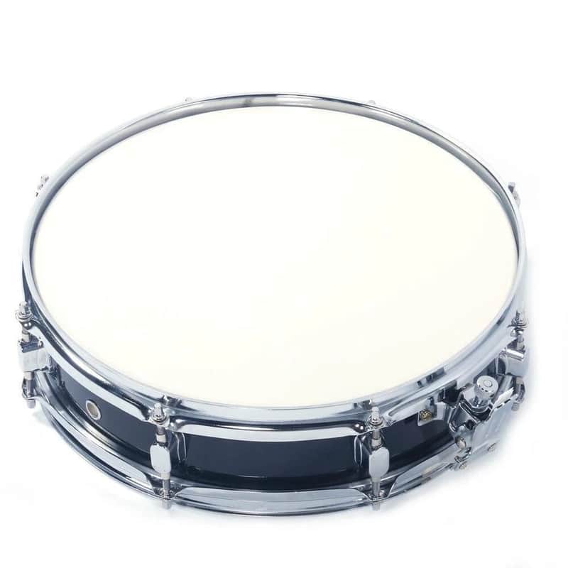 New  Piccolo Snare Drum 13" x 3.5" Poplar Wood & Metal Shell Percussion Black image 1