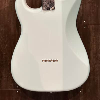 BRAND NEW 2023 Fender Limited Edition Tom DeLonge Signature Stratocaster Daphne Blue w/ Gig Bag image 3