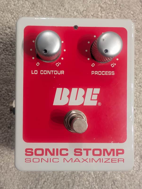 BBE Sonic Stomp Sonic Maximizer 2010s - Red image 1