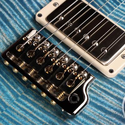 PRS Eddie's Guitars Wood Library DGT (David Grissom Trem)/Mahogany Neck - Aquableux Purple Burst image 15