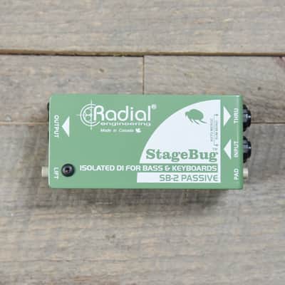 Radial StageBug SB-2 Passive Direct Box for Bass & Keys MINT image 1