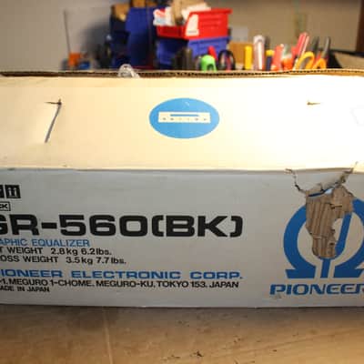 Restored Pioneer GR-560 7 Band Graphic Equalizer (9) with box/user manual image 21