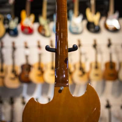 Guild S-100 NB Nature Boy Vintage Original Carved Acorn Oak Leaf Natural All Original w/Hardshell Case - Used image 7