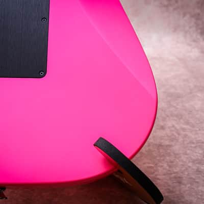 JACKSON USA Custom Shop Dinky HSH Floyd "Neon Pink + Ebony" (2026) image 20
