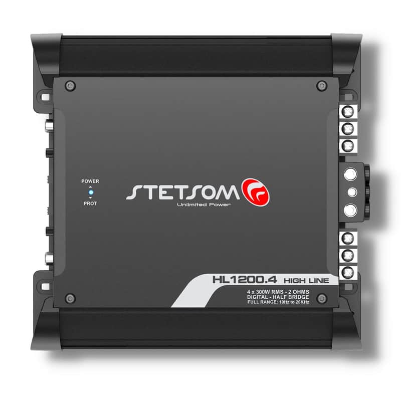 Stetsom HL1200.4-2 2-Ohms High Line 4-Channel Car Audio Amplifier HL1200.4 AMP image 1
