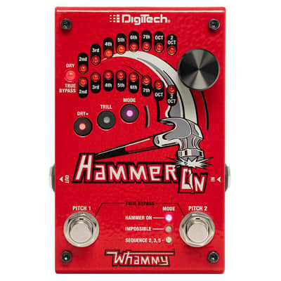 New DigiTech HammerOn Instantaneous Pitch Shifter Guitar Effects Pedal Hammer On image 1