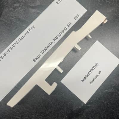 ORIGINAL Yamaha/Korg Replacement E/B Key (NB107560) for Yamaha DX7/DX5/DX9, SY77/SY85/SY99, Korg M1, Wavestation, Z1, etc image 2