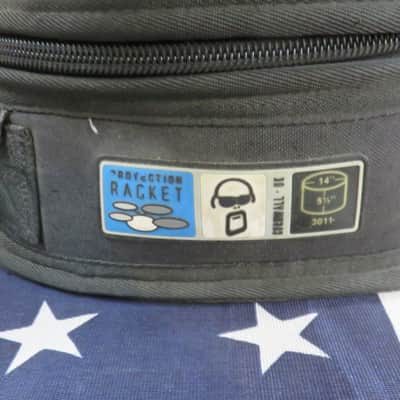 Unbranded Snare Drum with Stand, Drum Key, and Protection Racket Padded Snare Drum Case image 5
