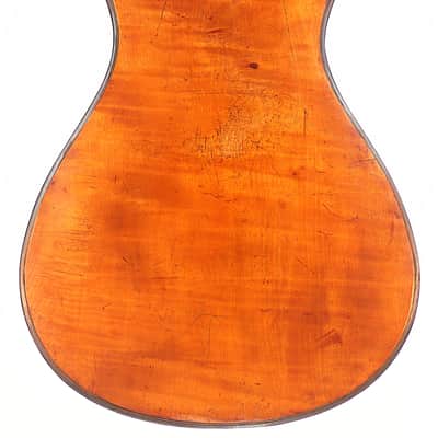 C.F. Marchal early Romantic guitar in shape of a coat of arms - outstanding sound and exceptional construction details - check video! image 6