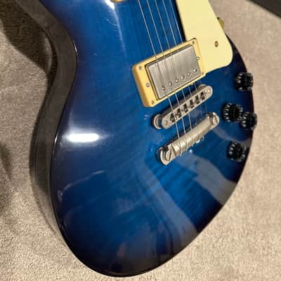 Gibson Les Paul Studio 100th Anniversary 2015 - Midnight Manhattan Blue image 1
