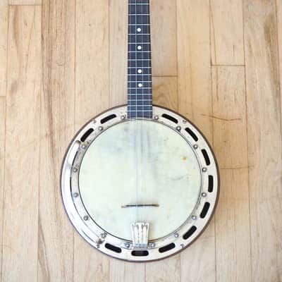 1920s Ludwig Wendell Hall Professional Banjo Ukulele, Vintage Banjolele w/ ohsc image 2