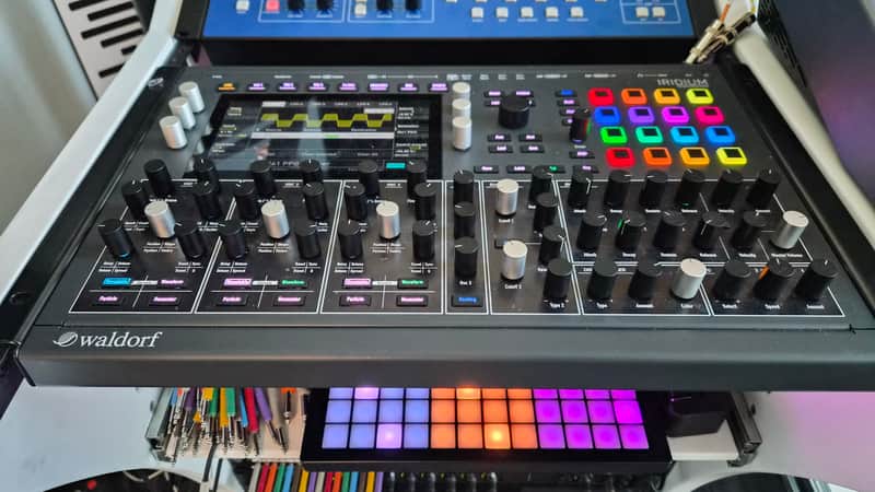 Waldorf Iridium Desktop Synthesizer 2020 - Present - Black image 1