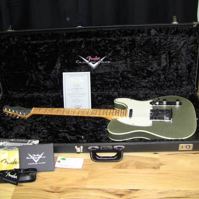 Fender Custom Sparkle Telecaster 2009 Silver Sparkle image 5