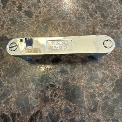 Tune-o-matic Guitar Bridge - Chrome image 2