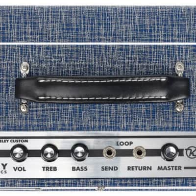 Supro 1970RK Keeley Custom 25-Watt 1x10" Guitar Combo 2018 - Present - Blue Rhino image 7