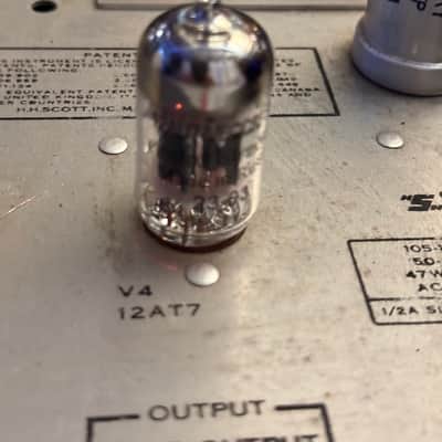 🎶✨ H.H. Scott 350B Wideband FM Multiplex Stereo Tube Tuner — Cleaned, Strong FM Pull, New 12AT7 Tube, 6-Hour Bench Tested, YouTube Demo image 13