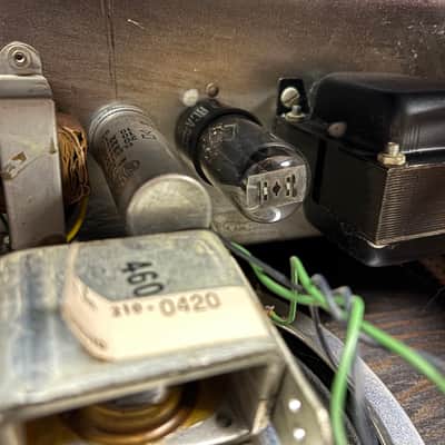 Vintage Magnatone 210 1959 1X8” Tube Amp Vibrato image 9