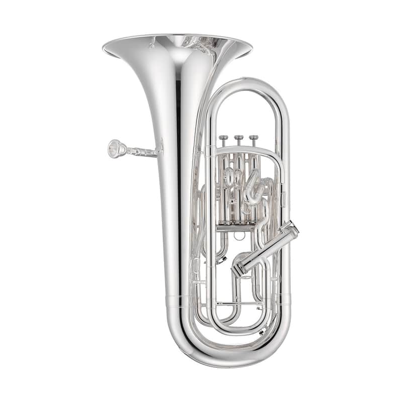 Jupiter JEP1120S Compensating 4-Valve Euphonium - Silver plated image 1
