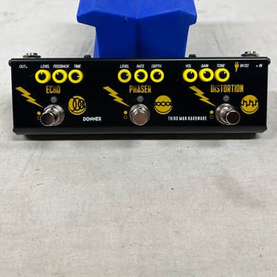 Donner x Third Man Hardware Triple Threat Echo / Phaser / Distortion Pedal with Power Supply + Box image 2