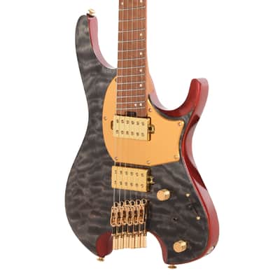 Ibanez MGFM10OBL Manuel Gardner Fernandes Signature Obsidian Black Low Gloss image 3