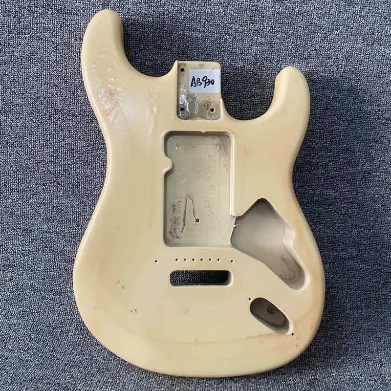Cream Alder Wood Guitar Basswood Body image 1