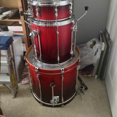 Tama Superstar 2007-2008 - Dark cherry fade image 1