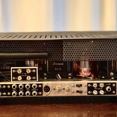 🎶✨ Sansui 1000A Tube AM/FM Stereo Receiver — Serviced & Cleaned by Cove Electronics, Fully Tested Working, w/ Original Tube Cage (7591 Output) image 21
