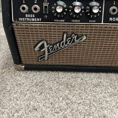 Fender Bassman 2-Channel 50-Watt Guitar Amp Head 1967 w/ 2x12 Cab image 3