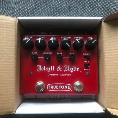 Truetone Jekyll & Hyde Overdrive & Distortion V3 2010s - Red image 8