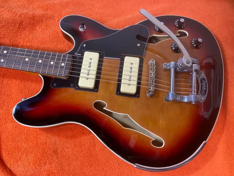 Squier Starcaster Classic Vibe Body Partially Loaded Modded | Reverb