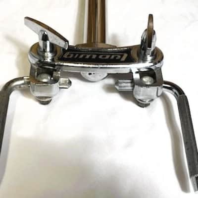 Ludwig Late 70s Early 80s 781-2 19" Double Tom Holder w/P-2952 T-Handles and new Down Post - LDTH-110 image 15