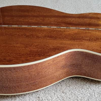 Fender PO-220E Orchestra Acoustic Electric Guitar, Natural Finish, Hard Shell Case image 9