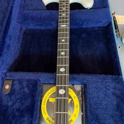 Alembic Style Bruce Bekvar Triple Omega 8 String Bass 1978 - White image 4