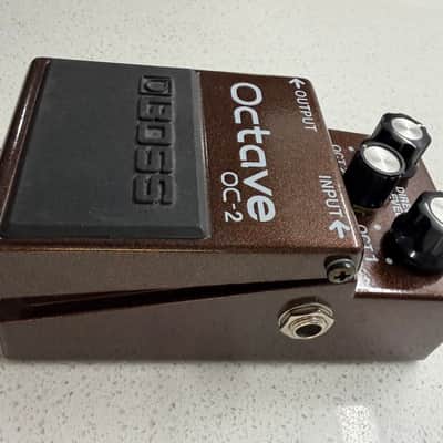 Boss OC-2 Octave (Black Label) 1989 - 1997 - Brown image 2