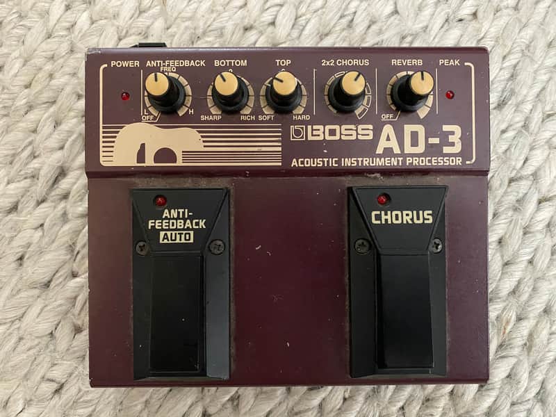 Boss AD-3 Acoustic Instrument Processor image 1