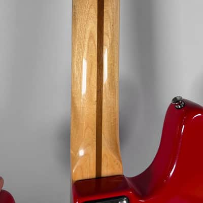 1979 Fender International Series Precision Bass Moroccan Red w/OHSC image 10