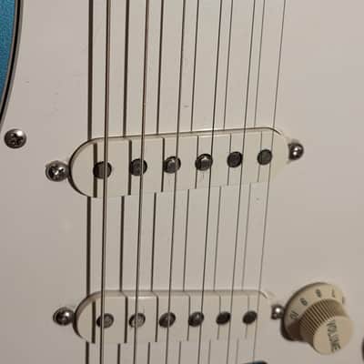 Japanese Bacchus BST-52 Blue w/ Van Zandt True Vintage Pickups image 8