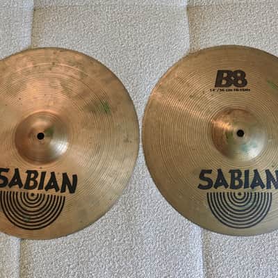 Sabian B8 14" hihat, 16" thin crash, b8 pro 16" medium crash 2000 - Natural image 3