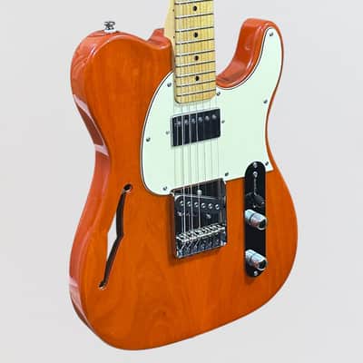 G&L Tribute ASAT Classic Bluesboy Semi-Hollow Electric Guitar - Orange image 2