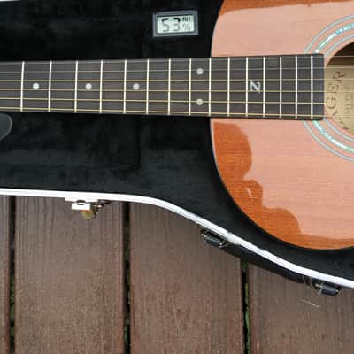 Zager Acoustic-Electric "Parlor" (Truly a 12-Fret 00-000 Size) 2020 Mahogany image 19